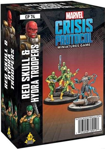 Marvel Crisis Protocol Miniatures Game: Red Skull And Hydra Troopers Expansion