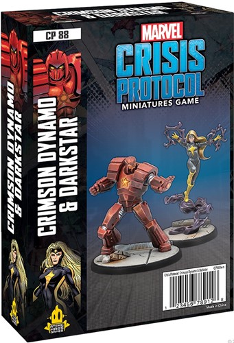 Marvel Crisis Protocol Miniatures Game: Crimson Dynamo And Dark Star Expansion