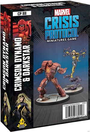 2!FFGCP88 Marvel Crisis Protocol Miniatures Game: Crimson Dynamo And Dark Star Expansion published by Fantasy Flight Games