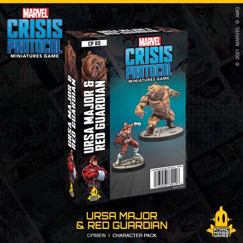 Marvel Crisis Protocol Miniatures Game: Ursa Major And Red Guardian Expansion