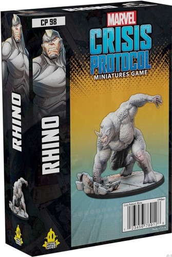 FFGCP98 Marvel Crisis Protocol Miniatures Game: Rhino Expansion published by Fantasy Flight Games