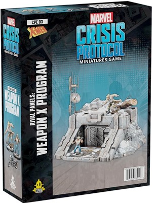 2!FFGCPE03 Marvel Crisis Protocol Miniatures Game: Weapon X Program Rivals Panels Expansion published by Fantasy Flight Games