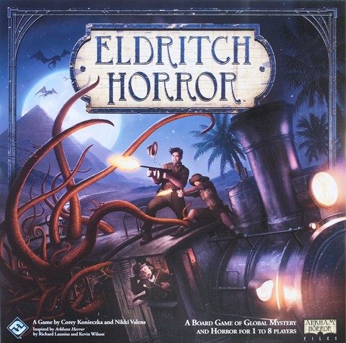 FFGEH01 Eldritch Horror Board Game published by Fantasy Flight Games