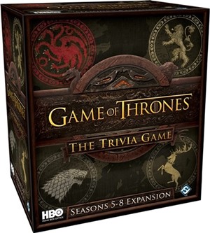 FFGHBO17 Game Of Thrones: The Trivia Game Seasons 5-8 Expansion published by Fantasy Flight Games
