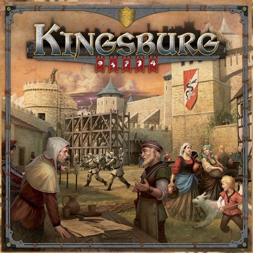 FFGKB03 Kingsburg Board Game: 2nd Edition published by Fantasy Flight Games