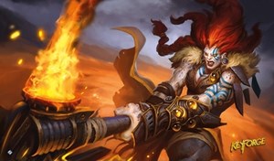 2!FFGKFS02 Keyforge Card Game: Brute Force Playmat published by Fantasy Flight Games