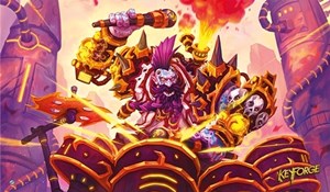 2!FFGKFS09 Keyforge Card Game: Drummernaut Playmat published by Fantasy Flight Games