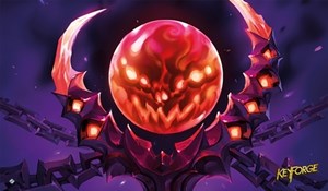 2!FFGKFS10 Keyforge Card Game: Machinations Of Dis Playmat published by Fantasy Flight Games