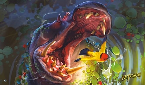 FFGKFS15 Keyforge Card Game: Hypnopatamus Playmat published by Fantasy Flight Games