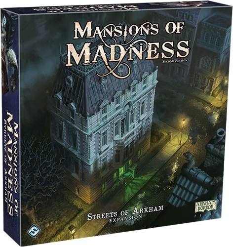 FFGMAD25 Mansions Of Madness Board Game: Streets Of Arkham Expansion published by Fantasy Flight Games