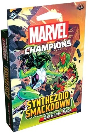 2!FFGMC57 Marvel Champions LCG: Synthezoid Smackdown Scenario Pack published by Fantasy Flight Games
