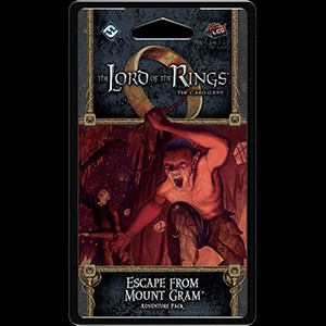 FFGMEC40 The Lord Of The Rings LCG: Escape From Mount Gram Adventure Pack published by Fantasy Flight Games