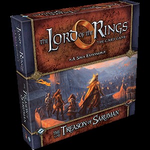 FFGMEC45 The Lord Of The Rings LCG: The Treason Of Saruman Saga Expansion published by Fantasy Flight Games