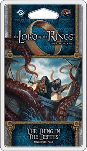 FFGMEC49 The Lord Of The Rings LCG: The Thing In The Depths Adventure Pack published by Fantasy Flight Games