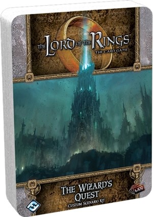 FFGMEC75 The Lord Of The Rings LCG: The Wizard's Quest Custom Scenario published by Fantasy Flight Games
