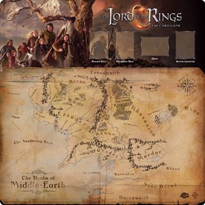 FFGMES01S The Lord Of The Rings LCG: Fellowship 1-4 Player Playmat published by Fantasy Flight Games