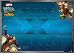 2!FFGMI02 X-Men Mutant Insurrection Card Game: Game Mat published by Fantasy Flight Games