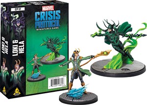 FFGMSG12 Marvel Crisis Protocol Miniatures Game: Loki And Hela published by Atomic Mass Games