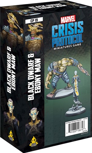 FFGMSG19 Marvel Crisis Protocol Miniatures Game: Black Dwarf And Ebony Maw published by Atomic Mass Games