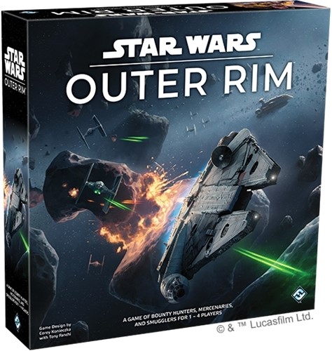 FFGSW06 Star Wars: Outer Rim Board Game published by Fantasy Flight Games