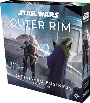 2!FFGSW07 Star Wars: Outer Rim Board Game: Unfinished Business Expansion published by Fantasy Flight Games