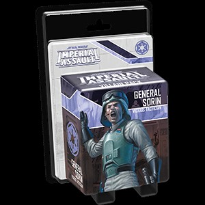 FFGSWI20 Star Wars Imperial Assault: General Sorin Villain Pack published by Fantasy Flight Games