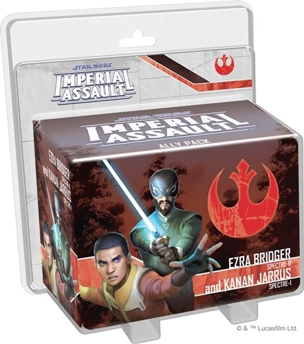 FFGSWI55 Star Wars Imperial Assault: Ezra Bridger And Kanan Jarrus Ally Pack published by Fantasy Flight Games
