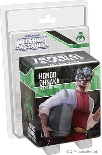 Star Wars Imperial Assault: Hondo Ohnaka Villain Pack