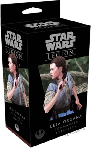 FFGSWL12 Star Wars Legion: Leia Organa Commander Expansion published by Fantasy Flight Games