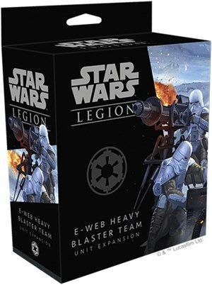 FFGSWL15 Star Wars Legion: E-Web Heavy Blaster Team Unit Expansion published by Fantasy Flight Games
