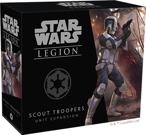 FFGSWL19 Star Wars Legion: Scout Troopers Unit Expansion published by Fantasy Flight Games