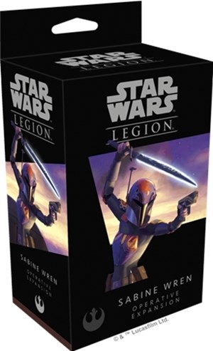 FFGSWL37 Star Wars Legion: Sabine Wren Operative Expansion published by Fantasy Flight Games