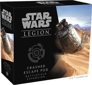 FFGSWL43 Star Wars Legion: Crashed Escape Pod Battlefield Expansion published by Fantasy Flight Games