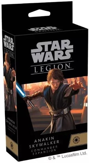 FFGSWL74 Star Wars Legion: Anakin Skywalker Commander Expansion published by Fantasy Flight Games
