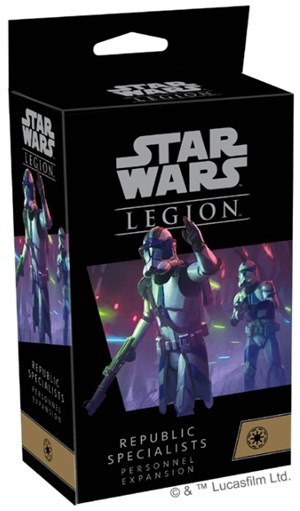 FFGSWL75 Star Wars Legion: Republic Specialists Personnel Expansion published by Fantasy Flight Games