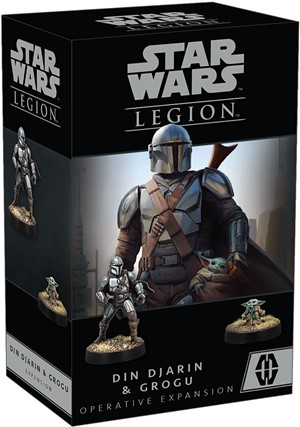 FFGSWL98 Star Wars Legion: Din Djarin And Grogu Operative Expansion published by Fantasy Flight Games