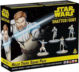 FFGSWP06 Star Wars: Shatterpoint: Hello There: General Kenobi Squad Pack published by Fantasy Flight Games