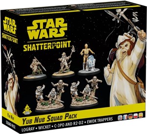 2!FFGSWP39 Star Wars: Shatterpoint: Yub Nub (Logray Squad Pack) published by Fantasy Flight Games