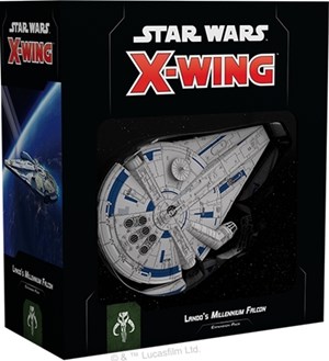 FFGSWZ04 Star Wars X-Wing 2nd Edition: Lando's Millenium Falcon Expansion Pack published by Fantasy Flight Games