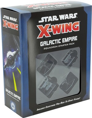 2!FFGSWZ105 Star Wars X-Wing 2nd Edition: Galactic Empire Squadron Starter Pack published by Fantasy Flight Games