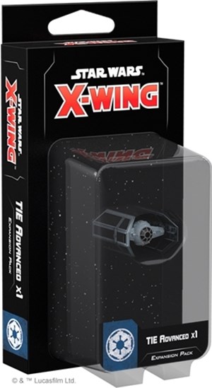 FFGSWZ15 Star Wars X-Wing 2nd Edition: TIE Advanced x1 Expansion Pack published by Fantasy Flight Games