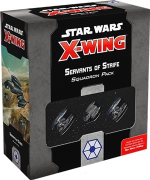 FFGSWZ29 Star Wars X-Wing 2nd Edition: Servants Of Strife Squadron Pack published by Fantasy Flight Games
