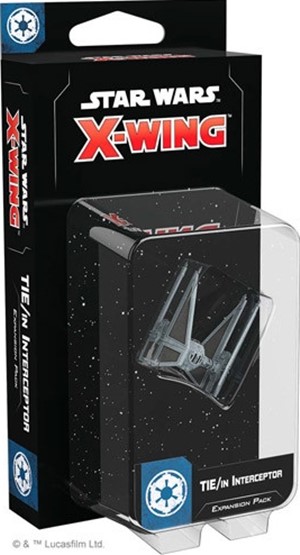 FFGSWZ59 Star Wars X-Wing 2nd Edition: TIE Interceptor A Expansion published by Fantasy Flight Games