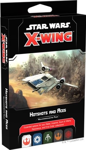 FFGSWZ66 Star Wars X-Wing 2nd Edition: Hotshots And Aces Reinforcement Pack published by Fantasy Flight Games