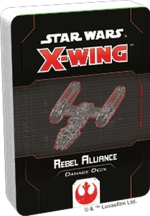 FFGSWZ72 Star Wars X-Wing 2nd Edition: Rebel Alliance Damage Deck published by Fantasy Flight Games