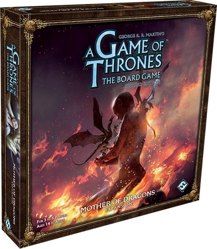 FFGVA103 A Game Of Thrones Board Game: Mother Of Dragons Expansion published by Fantasy Flight Games
