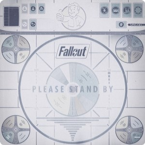 FFGZX04S Fallout Board Game: Please Stand By Gamemat published by Fantasy Flight Games