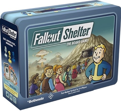 FFGZX06 Fallout Shelter Board Game published by Fantasy Flight Games