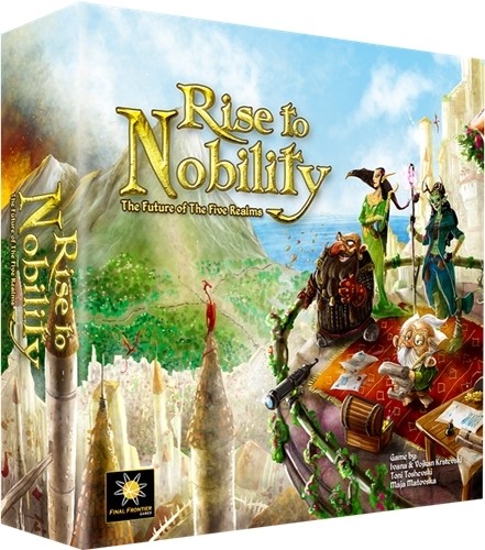 FFN2001 Rise To Nobility Board Game published by Final Frontier Games