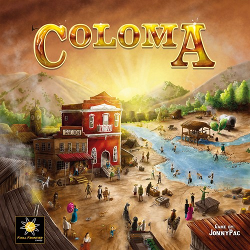 FFN4001 Coloma Board Game published by Final Frontier Games